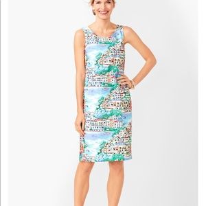 Talbots Vintage Print Dress